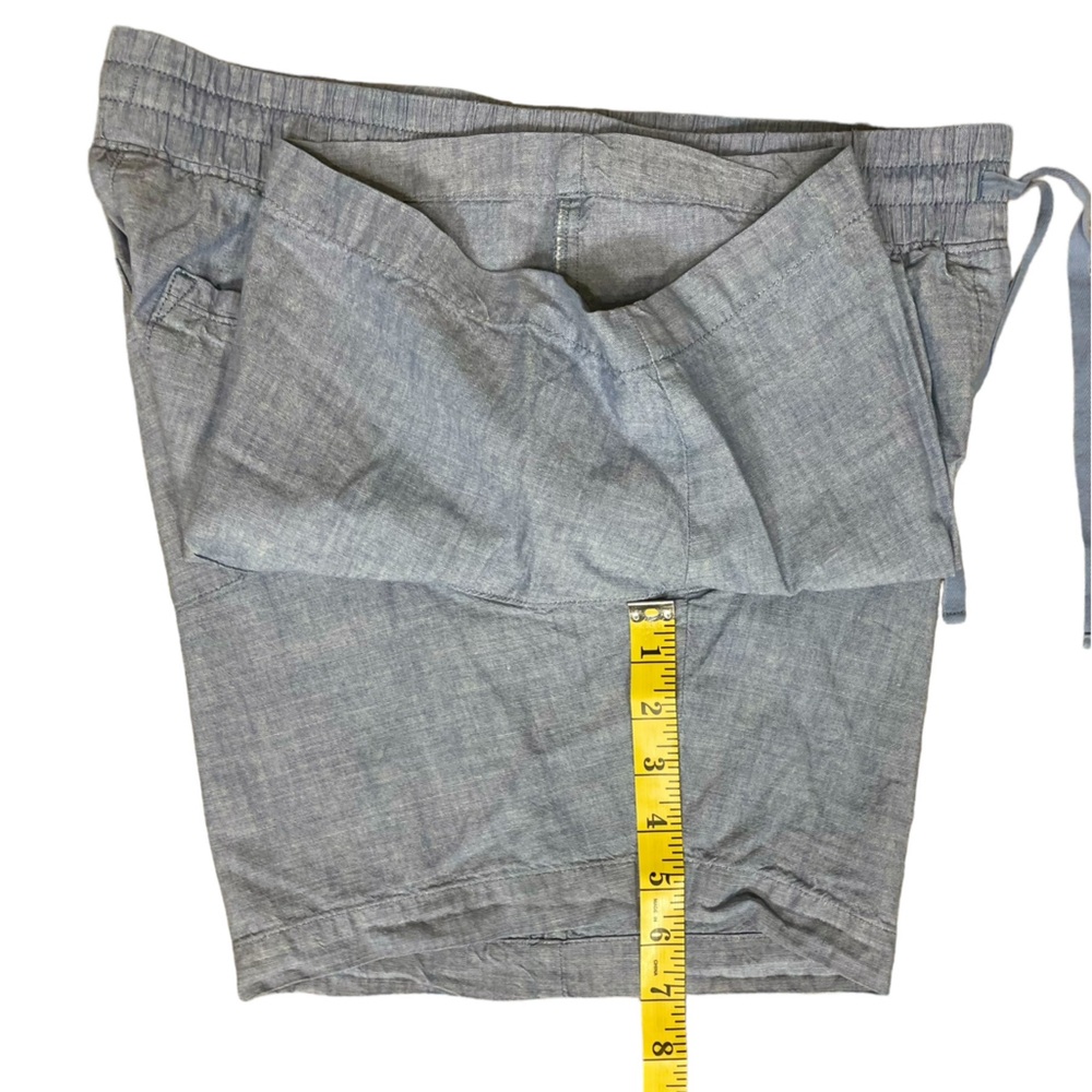 EUC Talbots Chambray Pull-on Shorts (E-1) - Picture 5 of 7
